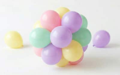 Ballonnen clusters maken voor een feestelijke decoratie